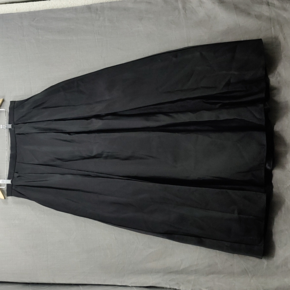Alex Evenings Black A-Line Skirt